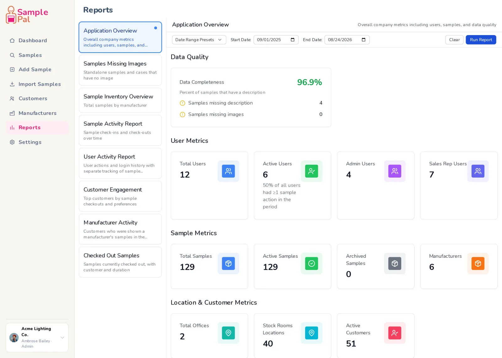 Application overview